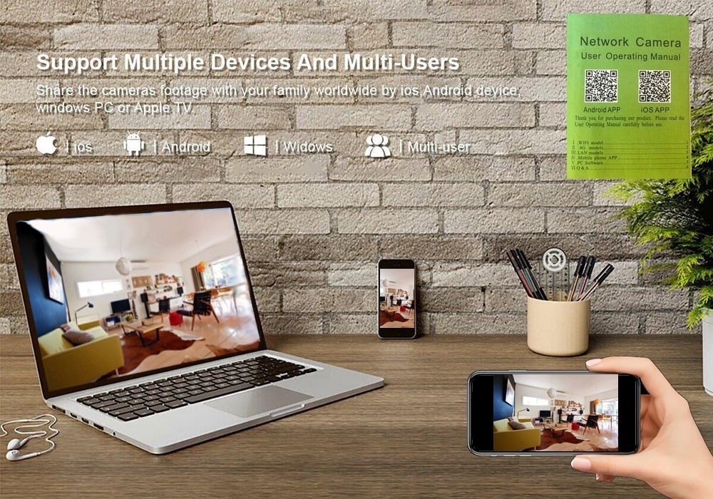 pinhole set wifi modul - mobilna aplikacija za ios i android