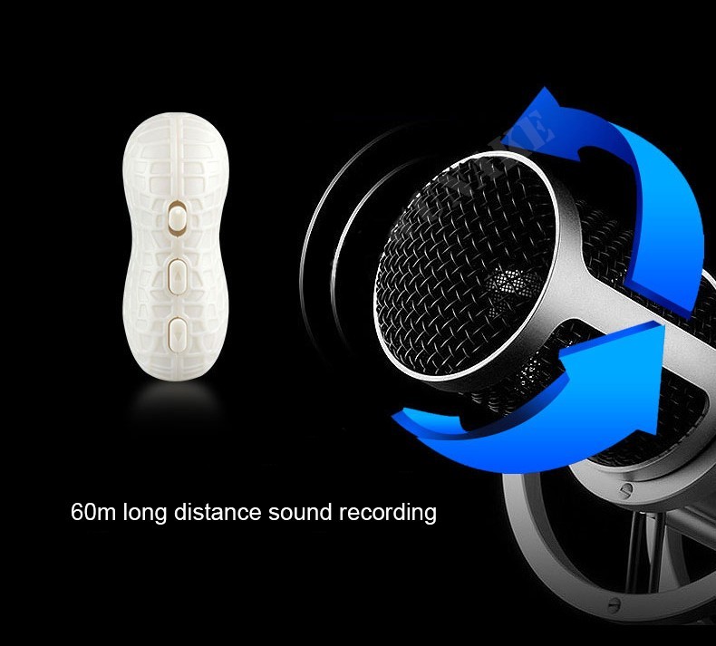 HD audio snimač glasa - špijunski snimač za neopaženo snimanje