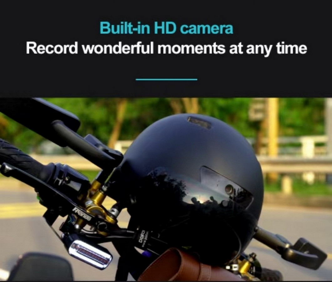 ugrađena kamera u biciklističkoj kacigi sa snimanjem