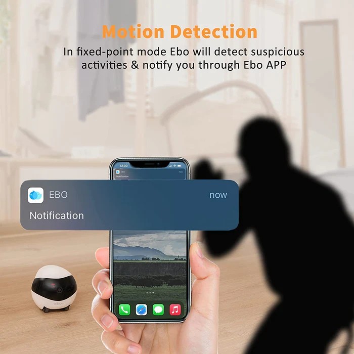 Enabot EBO SE - robot s FULL HD kamerom daljinski upravljan putem WiFi/P2P APP-a