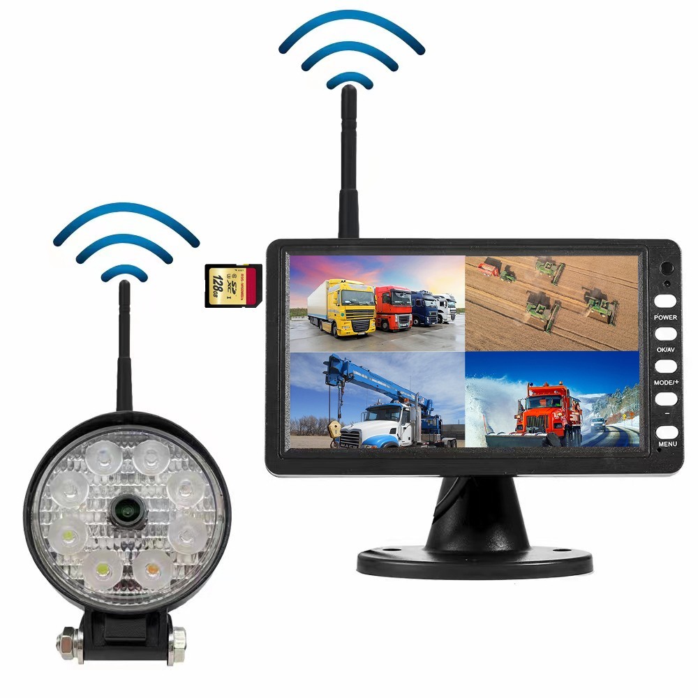 Vodootporna IP68 dodatna kamera za automobil od 120° WIFI HD + 18 IR LED dioda