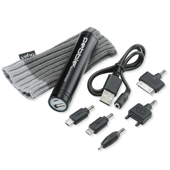 Pebble SmartStick Black punjač