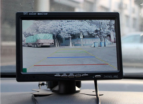 parking set sa IR LED kamerom