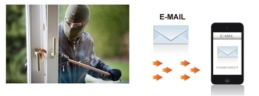 e-mail upozorenje