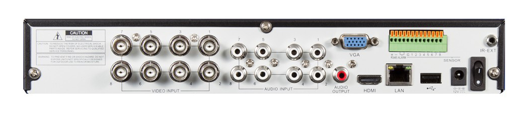 Ulazi i izlazi za DVR / xhc1080 snimač