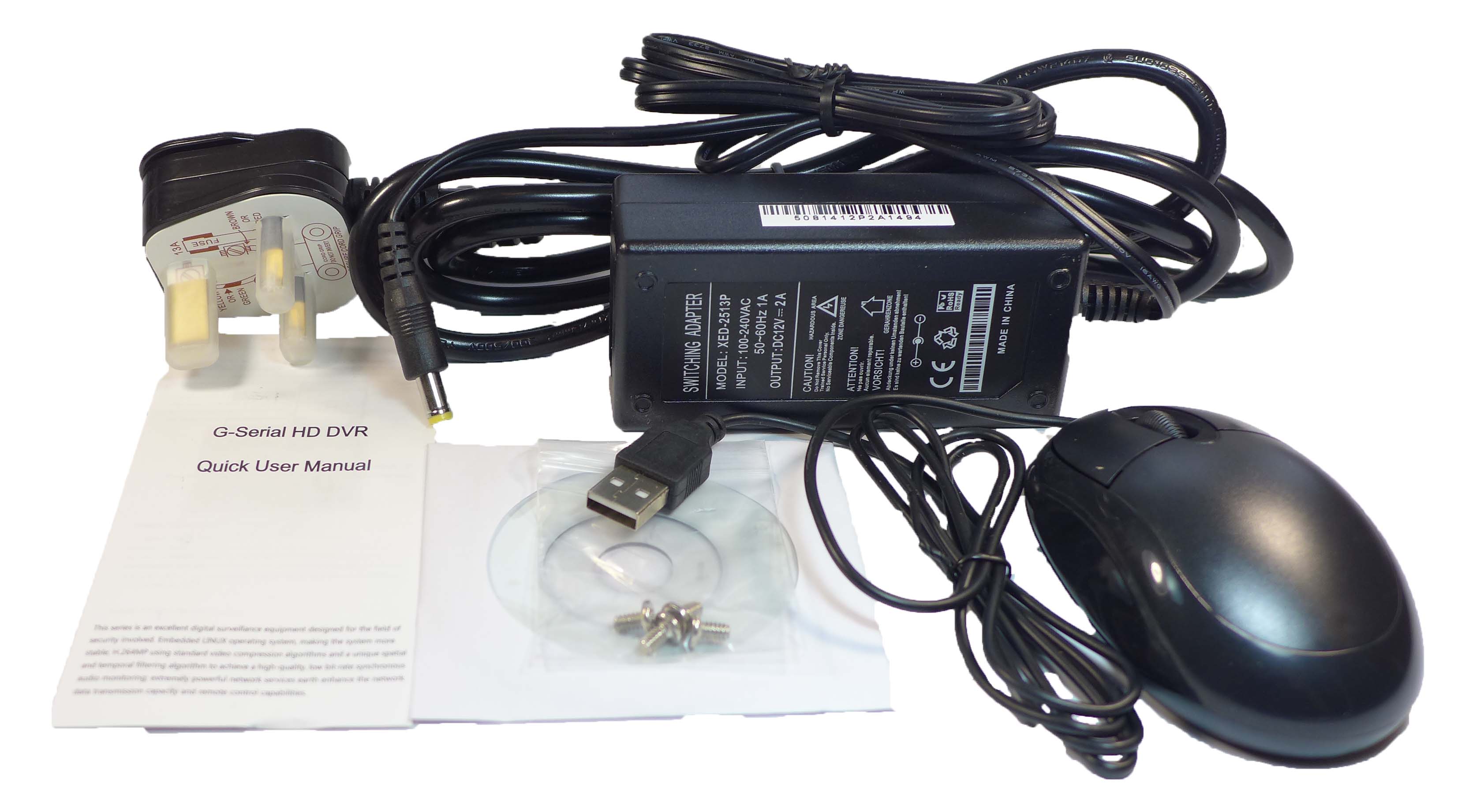 AHD DVR specifikacije