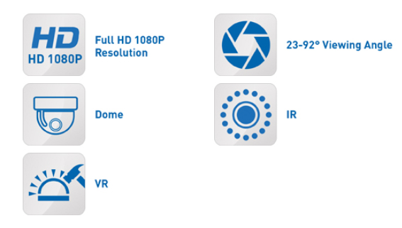 Specifikacije XHC kamera 1080P