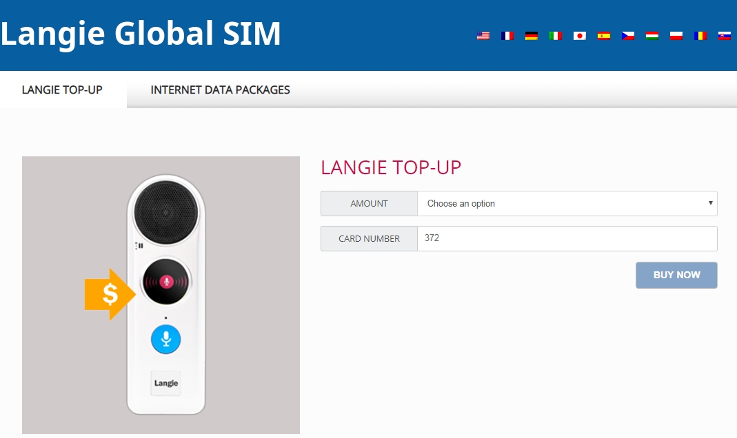 3G LANGIE SIM kartica