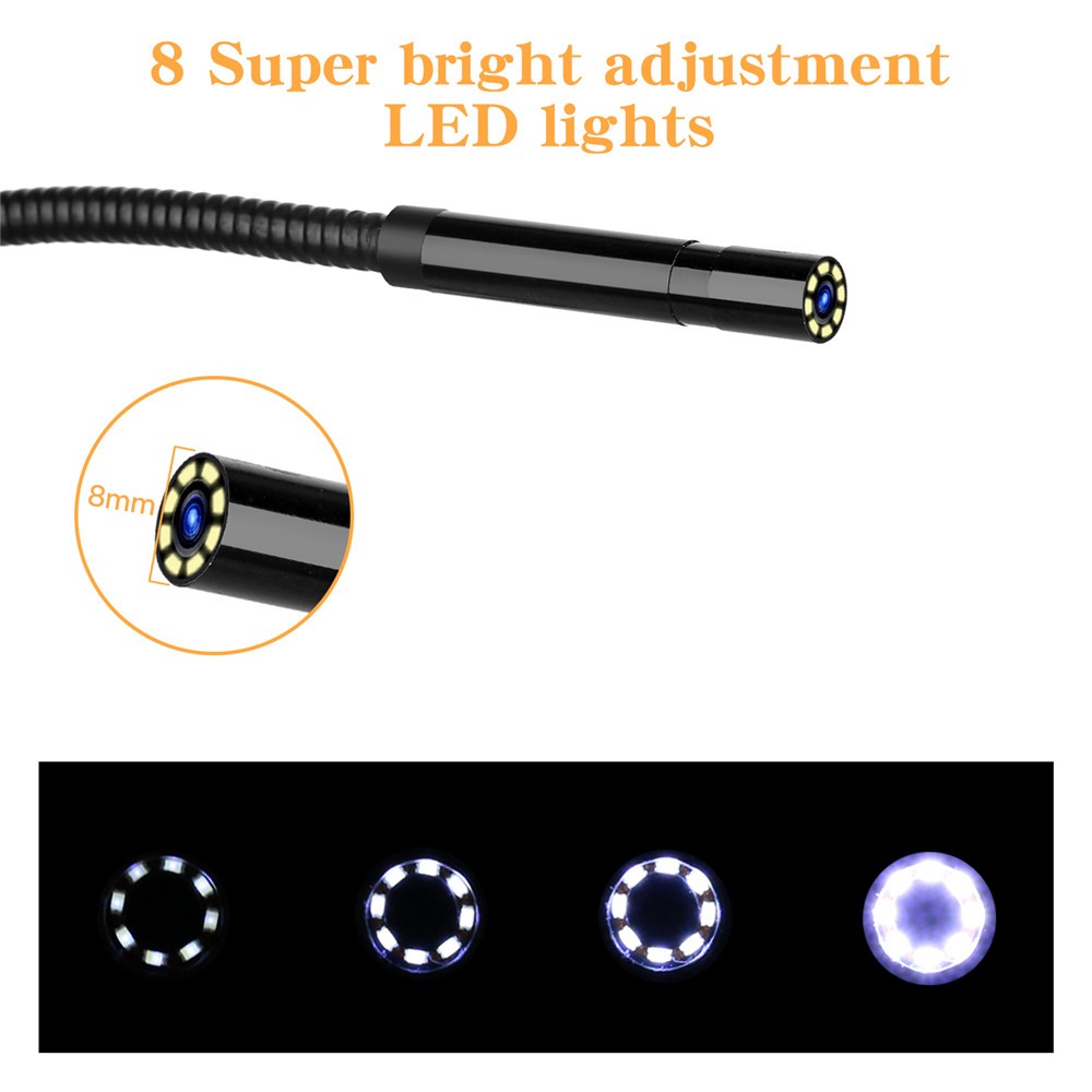 endoskopska kamera s led svjetlima