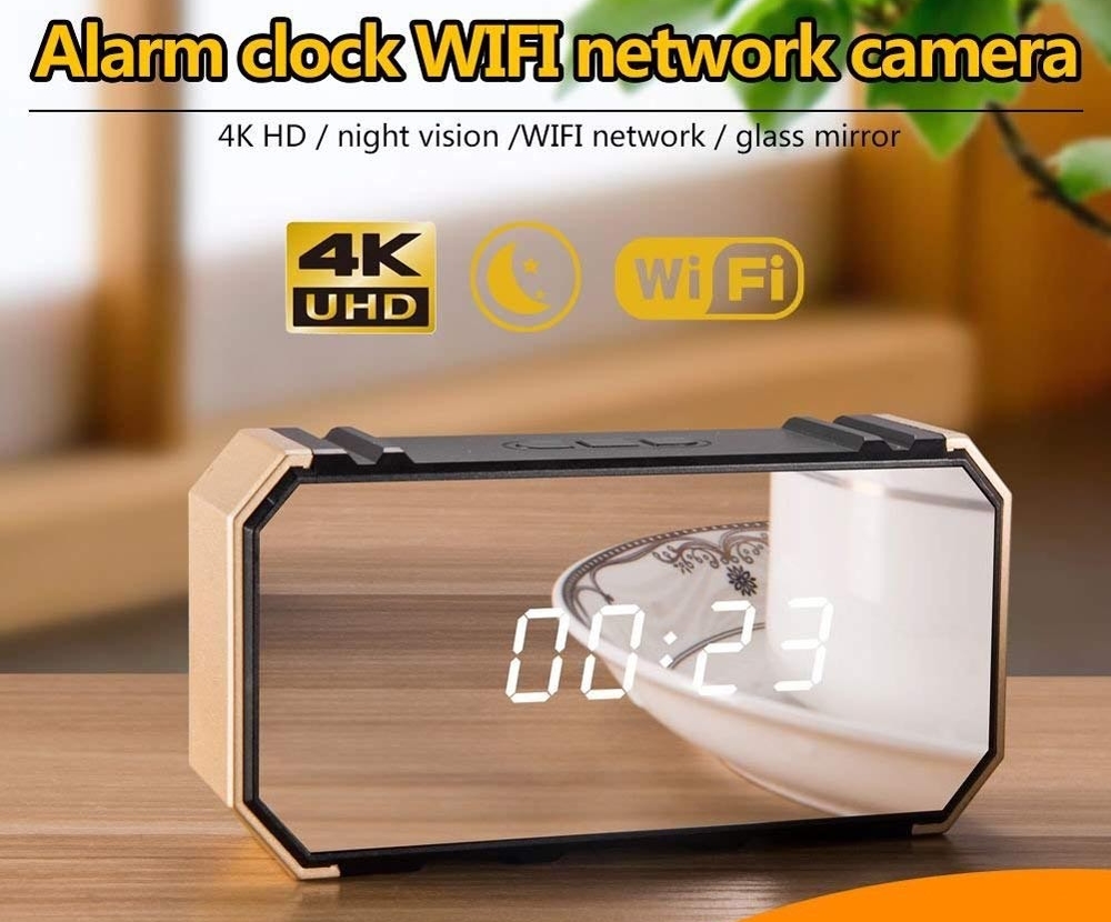 4K wifi kamera u budilici