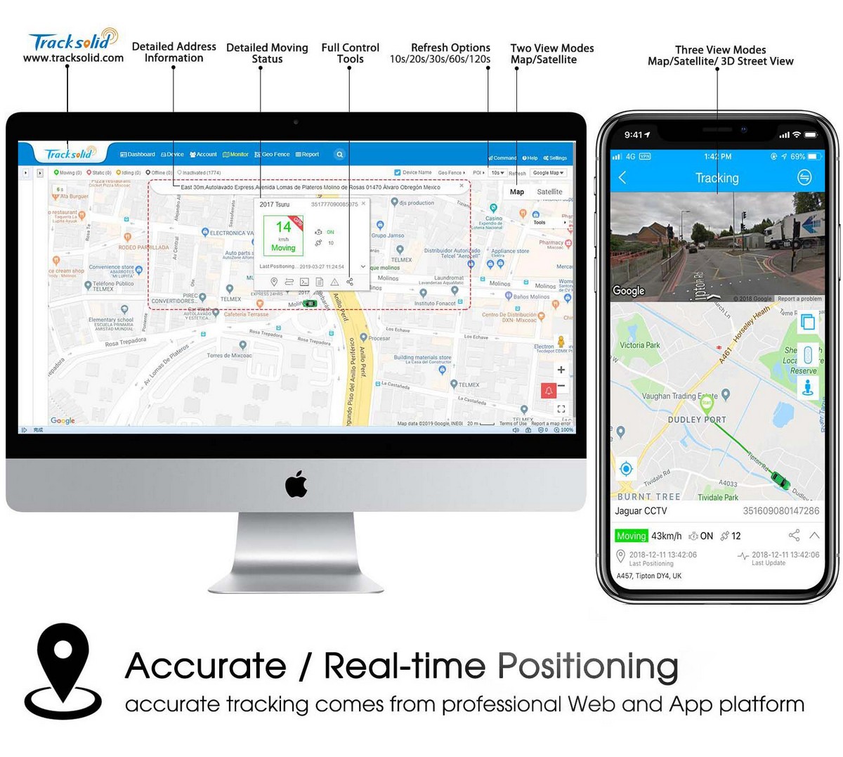 mobilna aplikacija tracksolid profio x4
