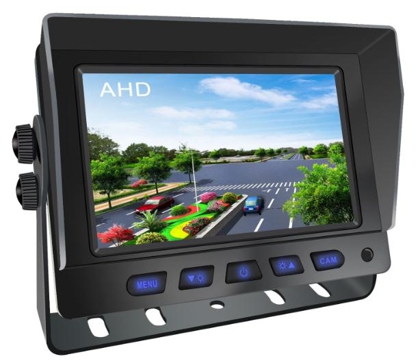 5" hibridni automobilski monitor za vožnju unatrag