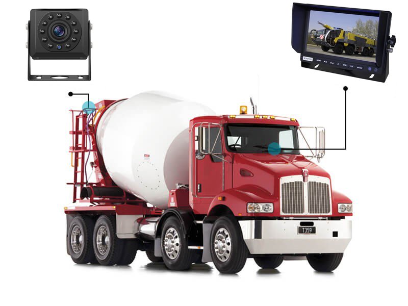 sustav parking kamera za kamione kamera s monitorom