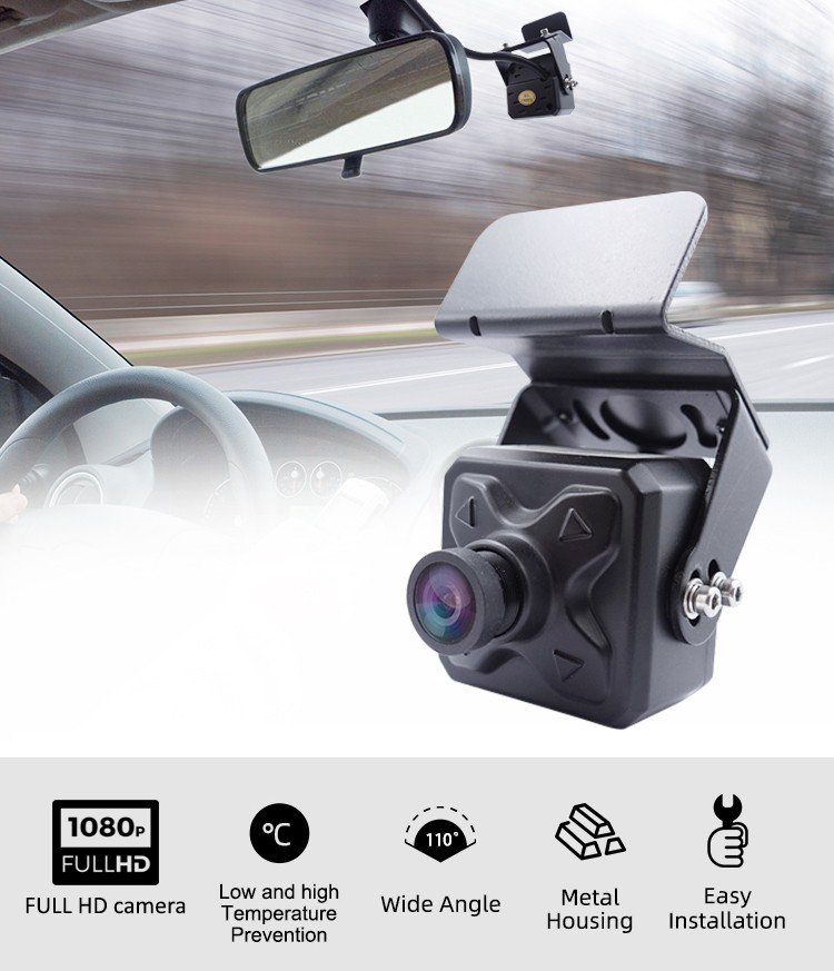 Unutrašnja FULL HD kamera za automobil AHD 3,6 mm objektiv