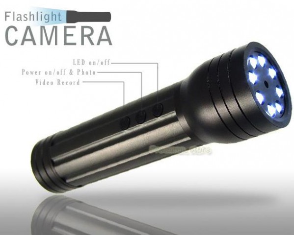 Svjetiljka s kamerom - 8x LED dioda velike snage