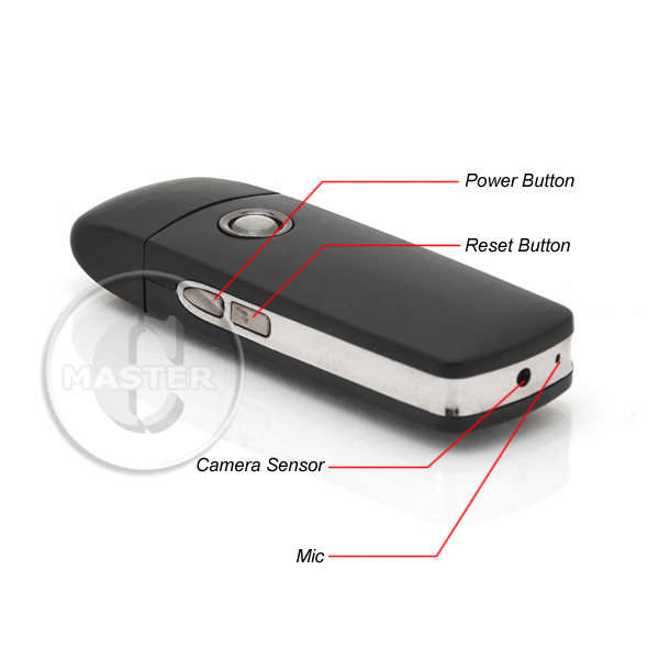 Špijunska kamera u USB ključu s detekcijom pokreta