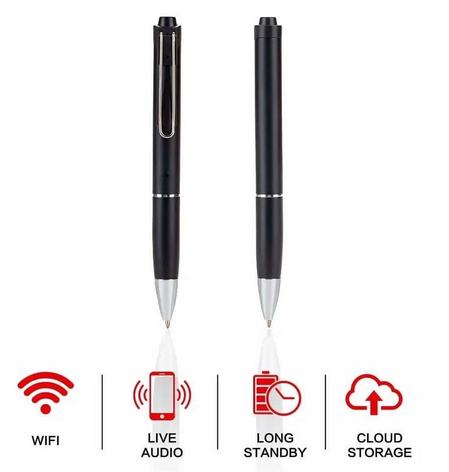 Pen rekorder - snimanje zvuka i razgovora (uređaj za audio prisluškivanje