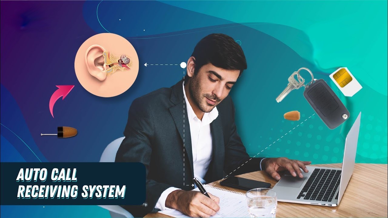student earpiece spy - špijunska slušalica s Bluetooth SIM karticom