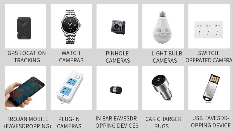 detektor kamera i bugova, wifi i gps uređaja