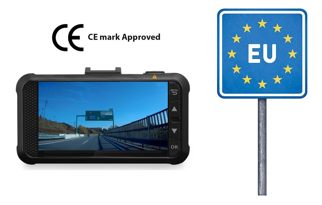 Certificirana CE auto kamera za EU - auto kamere